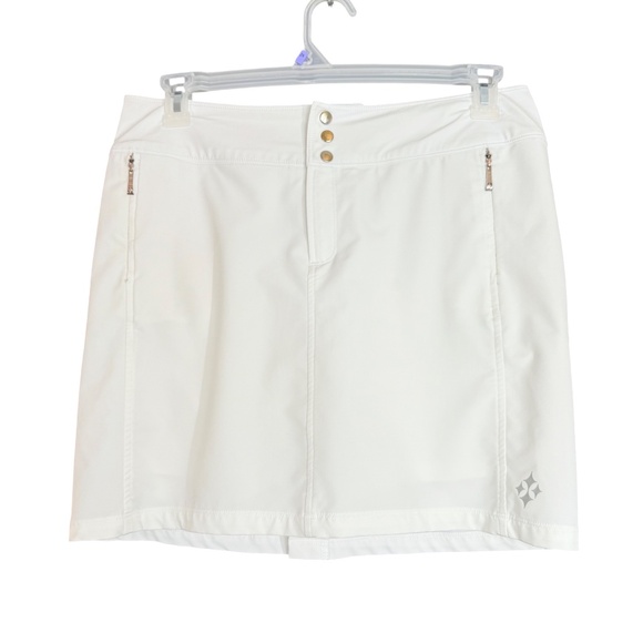 All by Jofit White Golf Pickleball Tennis Athletic Skort – Women’s Size 8 - Picture 4 of 14